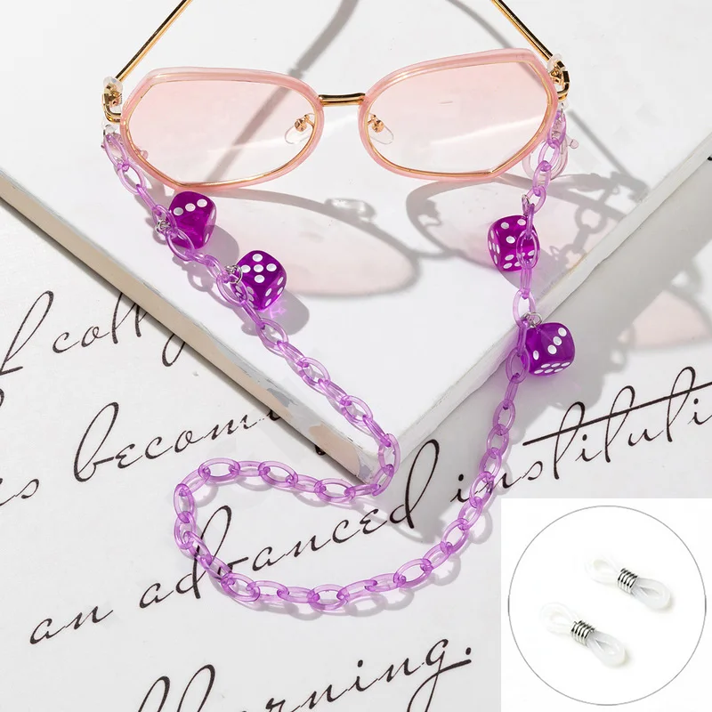 Yeni Trend Zar Renkli Akrilik  - Sunglass Retainer Cord incelemesi ve fiyatı